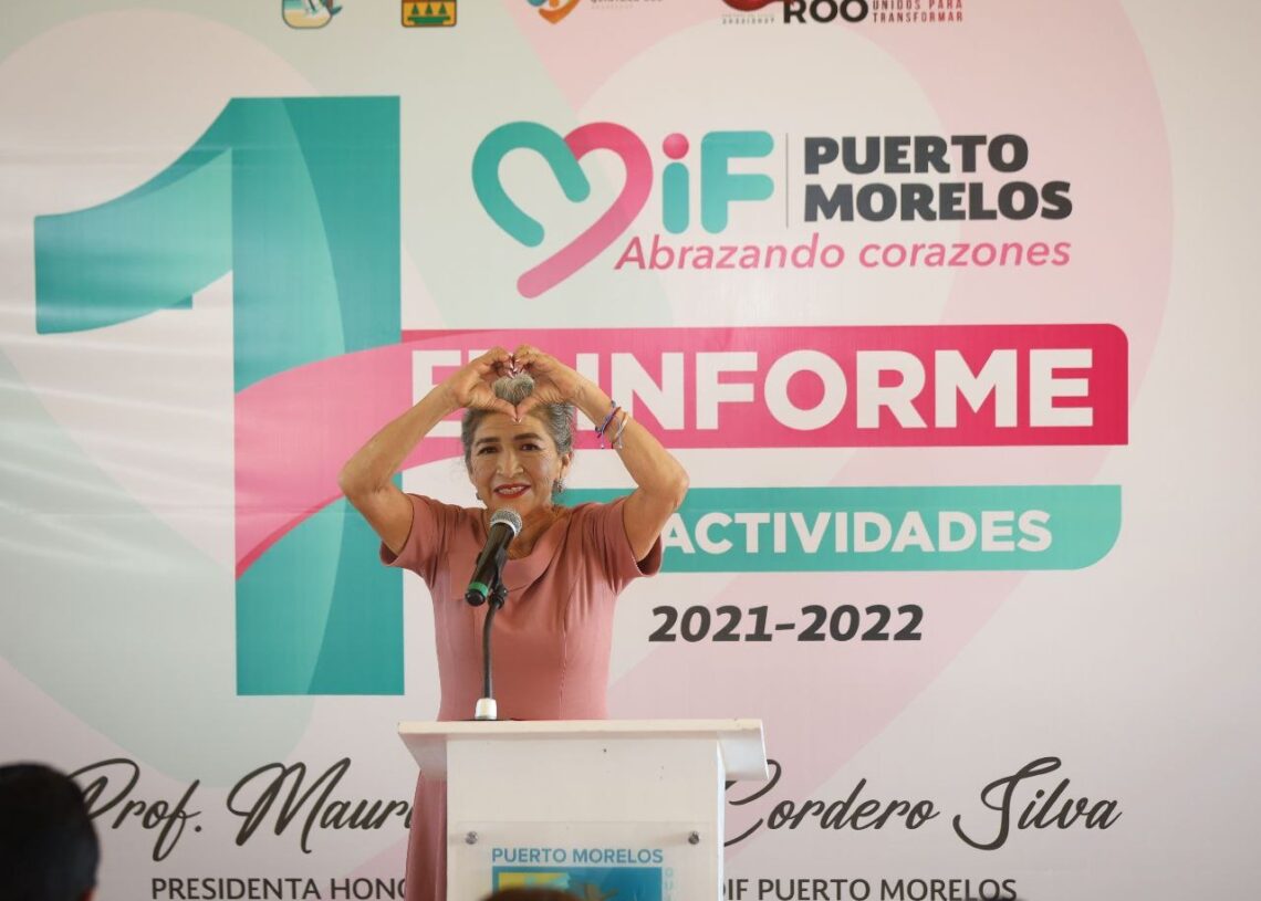 Rinde Maura Cordero Su Primer Informe De Actividades Al Frente Del Dif