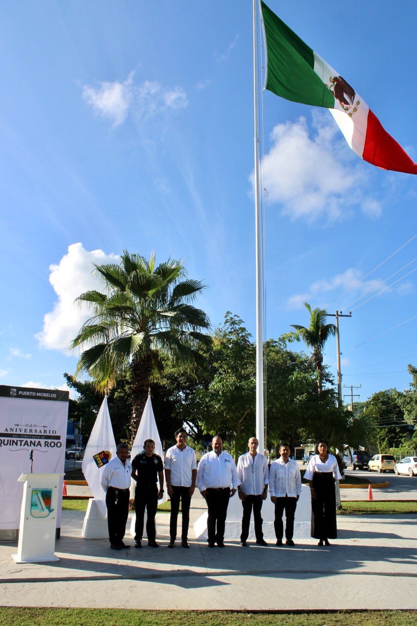 CONMEMORA PUERTO MORELOS EL 120 ANIVERSARIO DE LA CREACIÓN DEL