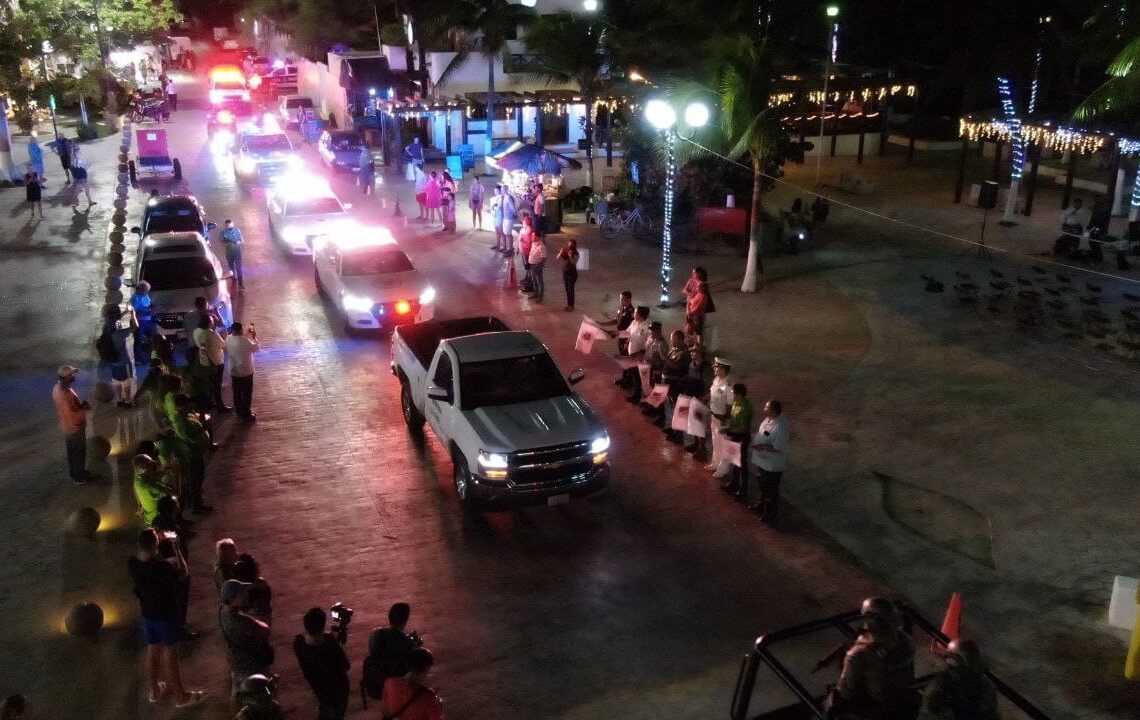 Dan El Banderazo Al Operativo Guadalupe Reyes En Puerto Morelos