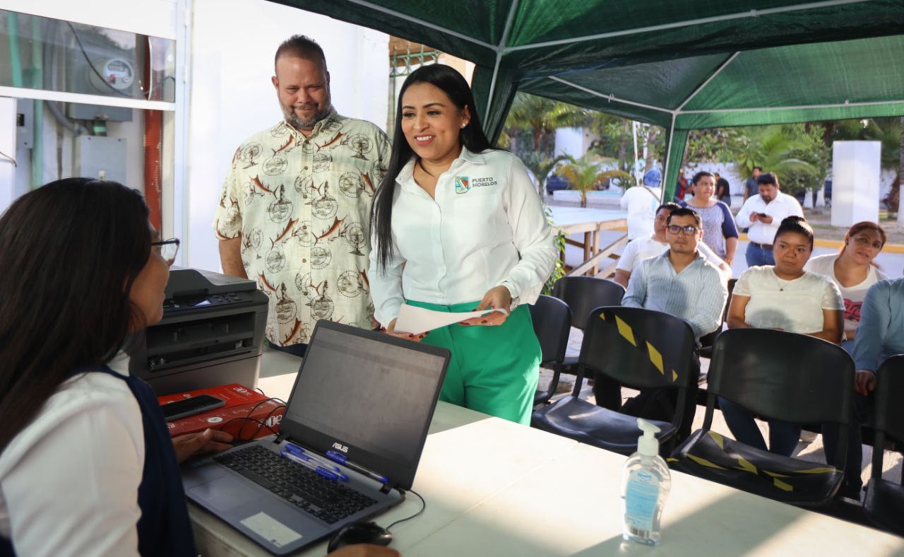 ARRANCA CAMPAÑA DE DESCUENTOS POR PAGO ANTICIPADO DEL PREDIAL EN PUERTO MORELOS