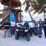 SUPERVISA BLANCA MERARI CONDICIONES DE SEGURIDAD EN LA PLAYA VENTANA AL MAR PREVIO A SEMANA SANTA