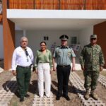 INAUGURAN UNIDAD HABITACIONAL DE LA GUARDIA NACIONAL EN PUERTO MORELOS