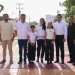 INAUGURA BLANCA MERARI PRIMER PASO SEGURO EN ZONA ESCOLAR FRENTE AL JARDÍN DE NIÑOS 5 DE MAYO