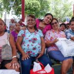 ENTREGA BLANCA MERARI APOYO ALIMENTARIO A 500 ADULTOS MAYORES DE PUERTO MORELOS